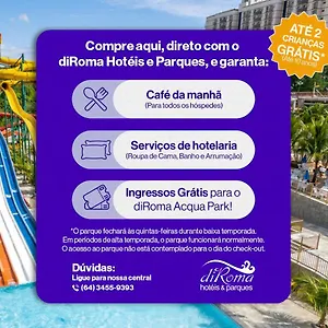 Hotel Diroma Thermas Direto Com O Grupo Diroma Com Acesso Ao Acqua Park E Cafe Da Manha